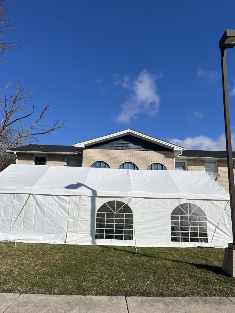 Frame Tent Top 16×32